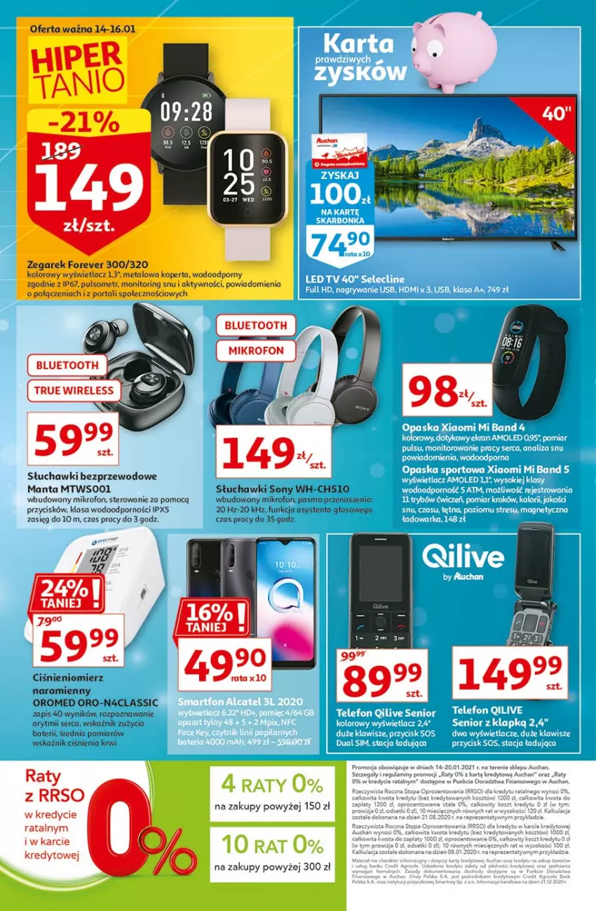 Gazetka promocyjna Auchan - Zbijamy ceny Hipermarkety - ważna 14.01 do 20.01.2021 - strona 15