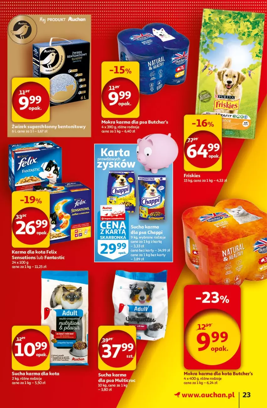 Gazetka promocyjna Auchan - Zbijamy ceny Hipermarkety - ważna 14.01 do 20.01.2021 - strona 23