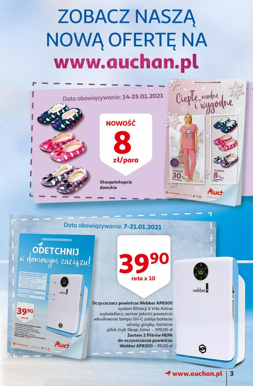 Gazetka promocyjna Auchan - Zbijamy ceny Hipermarkety - ważna 14.01 do 20.01.2021 - strona 3