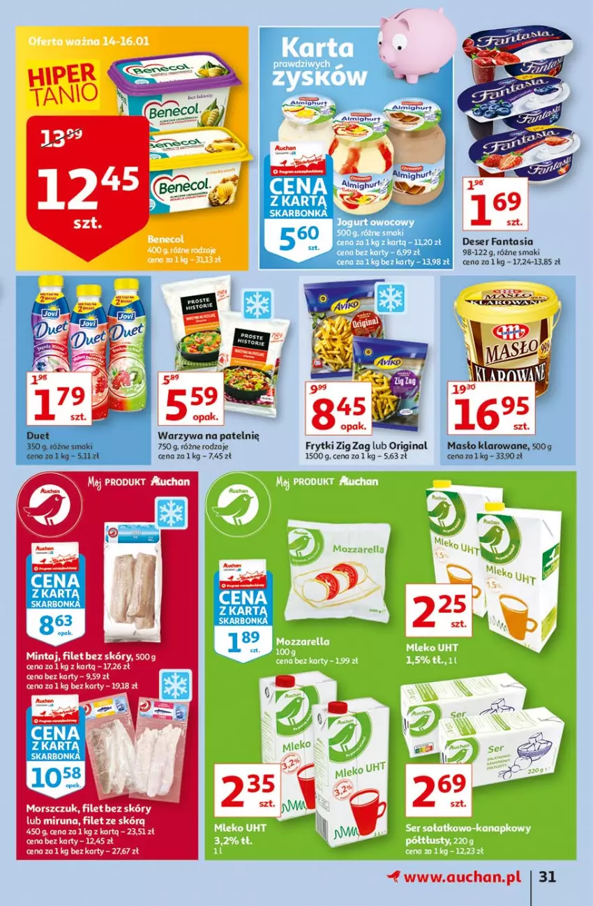 Gazetka promocyjna Auchan - Zbijamy ceny Hipermarkety - ważna 14.01 do 20.01.2021 - strona 31