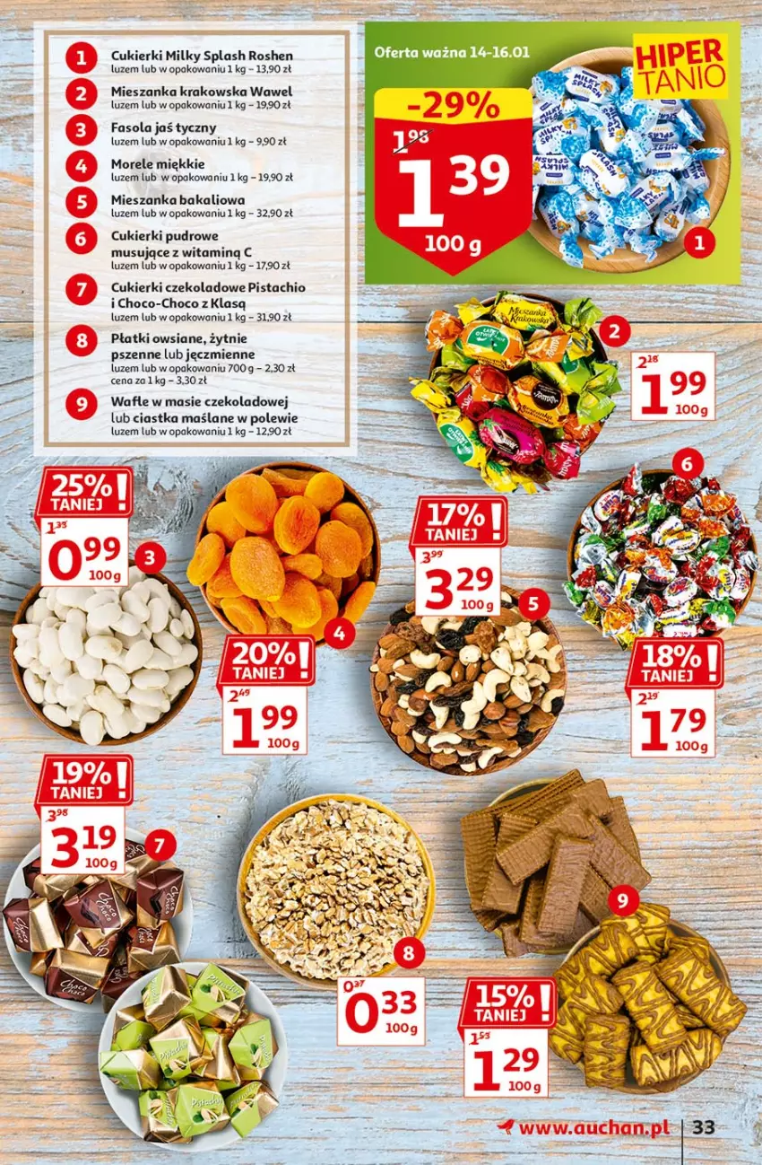 Gazetka promocyjna Auchan - Zbijamy ceny Hipermarkety - ważna 14.01 do 20.01.2021 - strona 33