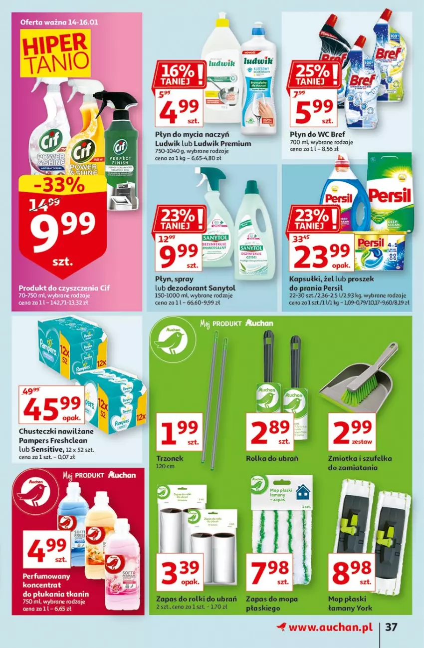 Gazetka promocyjna Auchan - Zbijamy ceny Hipermarkety - ważna 14.01 do 20.01.2021 - strona 37