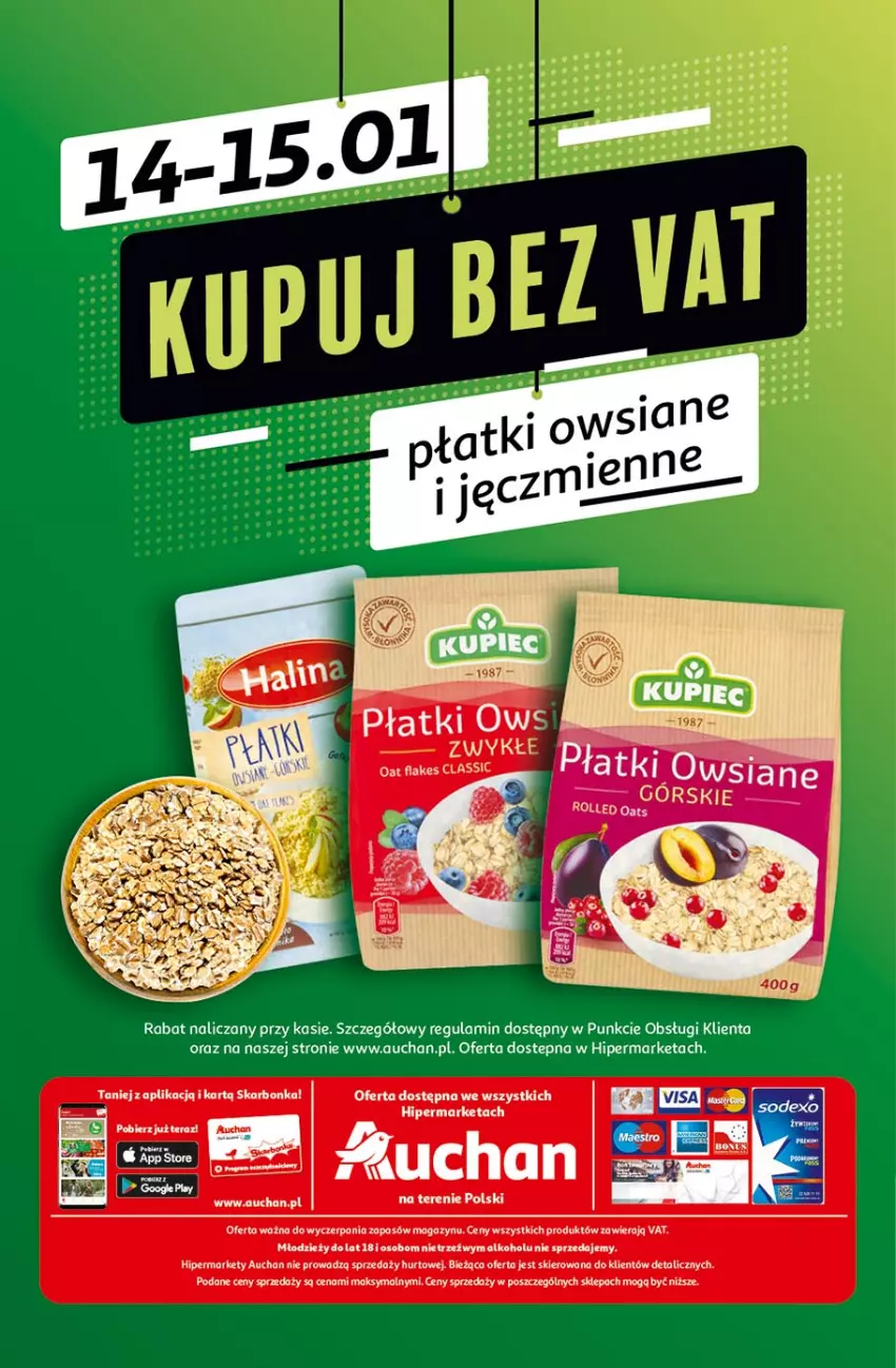 Gazetka promocyjna Auchan - Zbijamy ceny Hipermarkety - ważna 14.01 do 20.01.2021 - strona 40