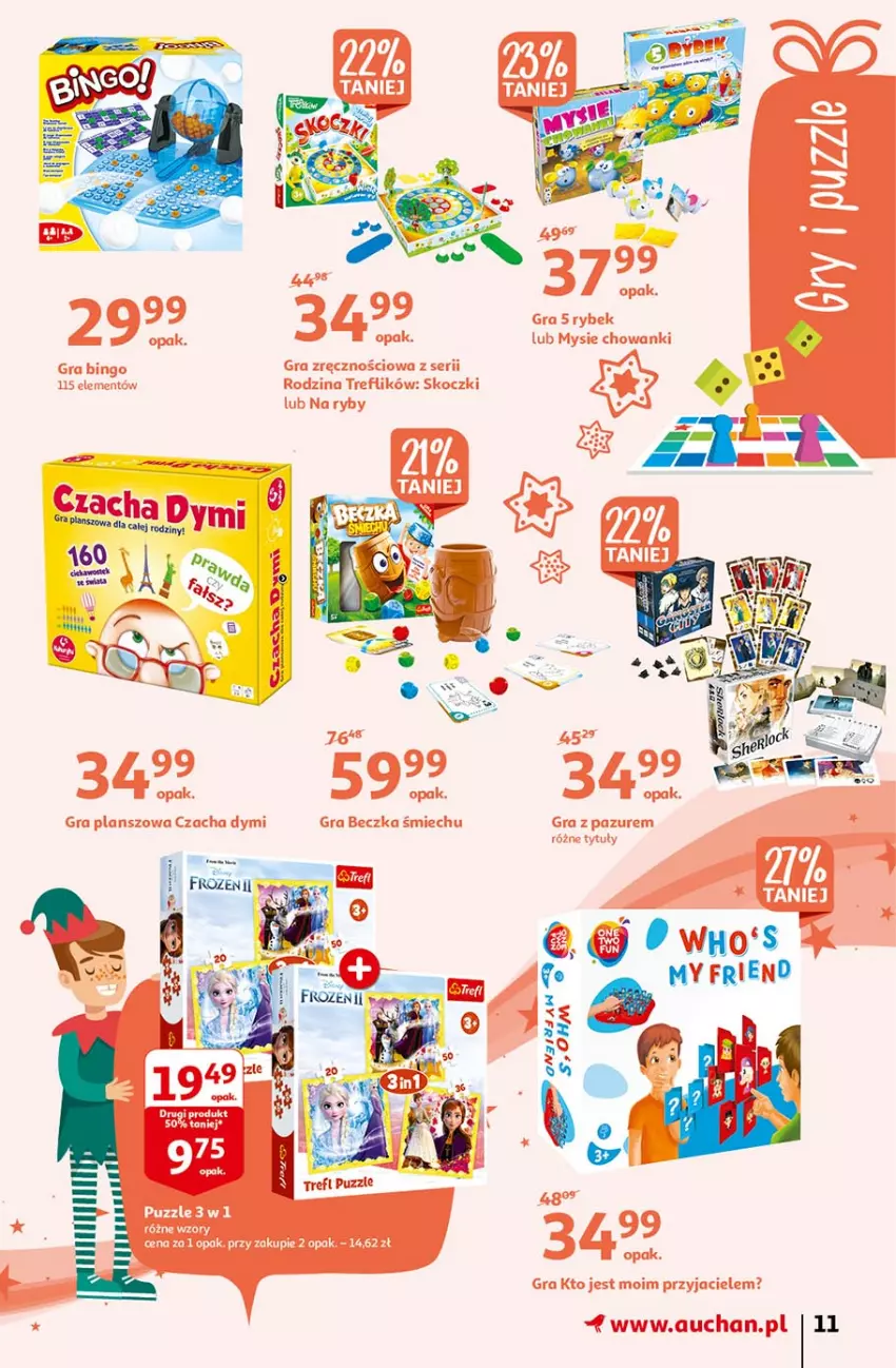 Gazetka promocyjna Auchan - Magia Mikołajkowa Hipermarkety - ważna 02.12 do 08.12.2021 - strona 11