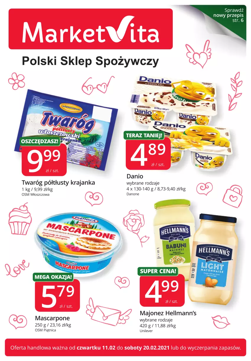 Gazetka promocyjna Market Vita - ważna 11.02 do 20.02.2021 - strona 1