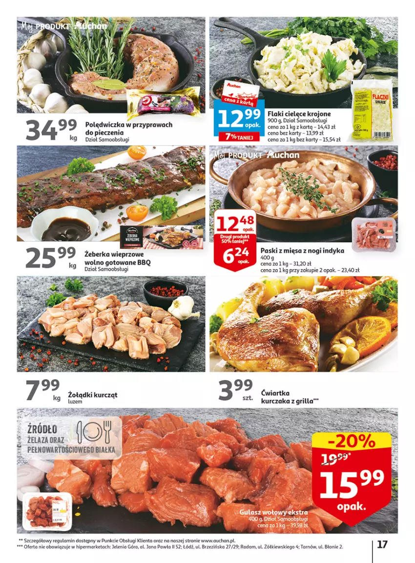 Gazetka promocyjna Auchan - Gazetka Wielkie majowe odkrycia cenowe część #4 Hipermarket Auchan - ważna 18.05 do 27.05.2023 - strona 17 - produkty: Fa, Flaki, Piec