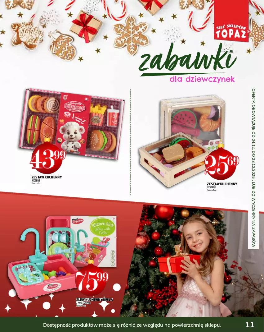 Gazetka promocyjna Topaz - Gazetka - ważna 04.12 do 31.12.2025 - strona 11 - produkty: Zlew