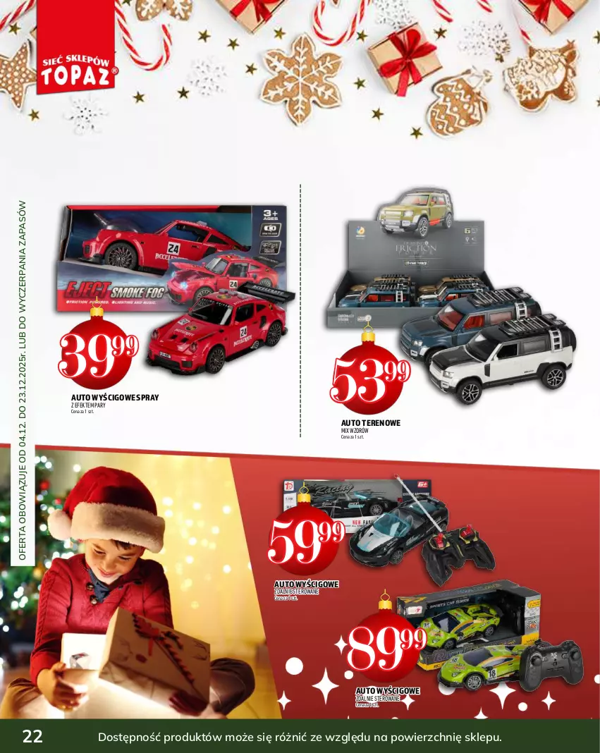 Gazetka promocyjna Topaz - Gazetka - ważna 04.12 do 31.12.2025 - strona 22