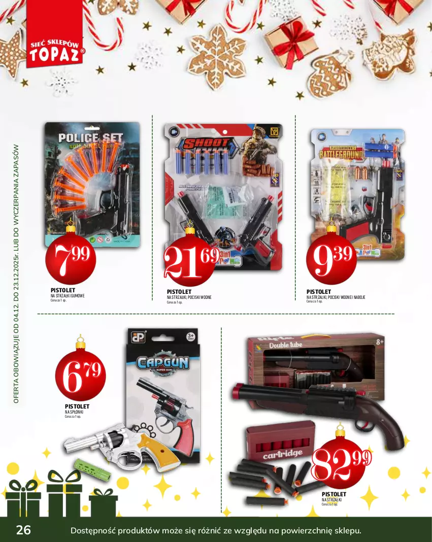 Gazetka promocyjna Topaz - Gazetka - ważna 04.12 do 31.12.2025 - strona 26 - produkty: Pistolet
