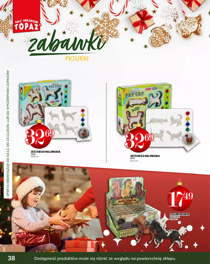 Gazetka promocyjna Topaz - Gazetka - ważna 04.12 do 31.12.2025 - strona 38 - produkty: Zestaw do malowania
