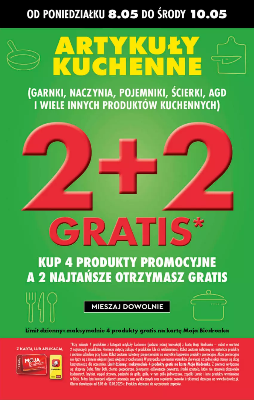 Gazetka promocyjna Biedronka - ważna 08.05 do 13.05.2023 - strona 52 - produkty: Dron, Fa, Gra, Grill, Pojemnik, Węgiel drzewny