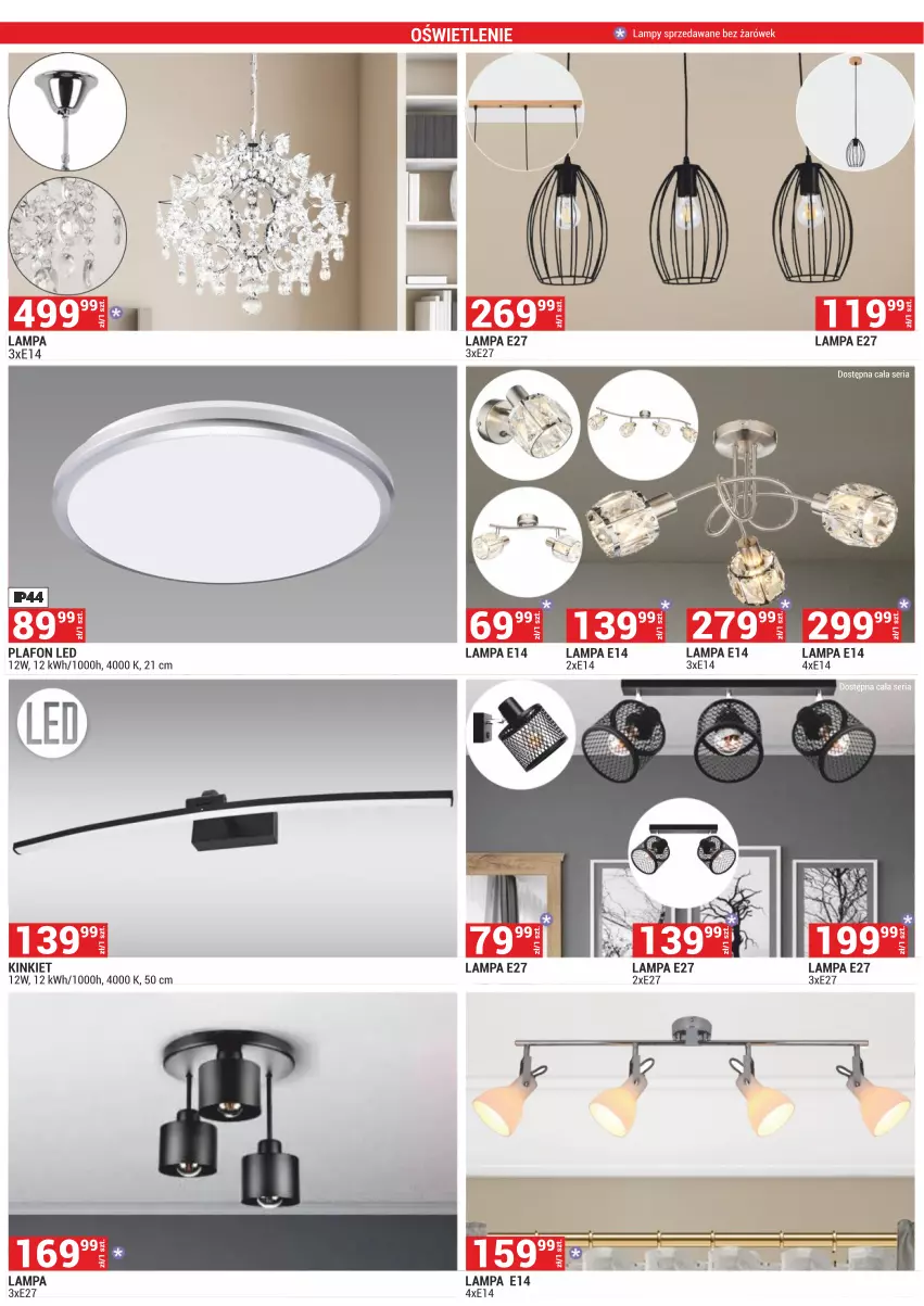 Gazetka promocyjna Merkury Market - ważna 01.12 do 31.12.2024 - strona 17 - produkty: Lampa, Plafon, Plafon LED, Ser