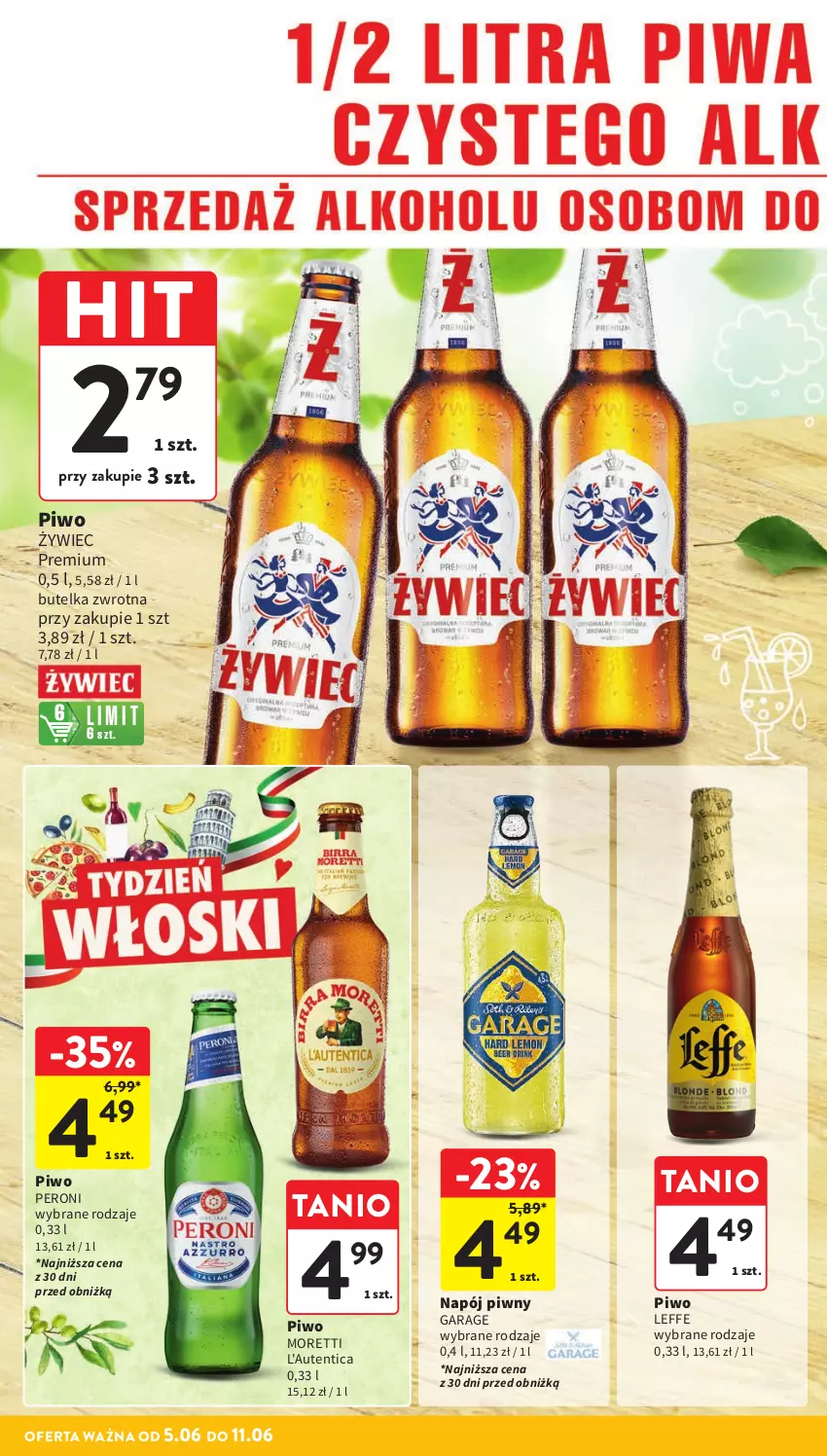 Gazetka promocyjna Intermarche - Gazetka Intermarche - ważna 05.06 do 11.06.2025 - strona 32 - produkty: Napój, Piwo