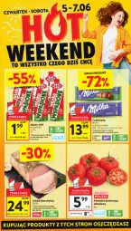 Gazetka promocyjna Intermarche - Gazetka Intermarche - Gazetka - ważna od 11.06 do 11.06.2025 - strona 2 - produkty: Schab Benedykta, Mlekovita, Duda, Czekolada, Milka, Pomidor malinowy, Mleko