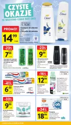 Gazetka promocyjna Intermarche - Gazetka Intermarche - Gazetka - ważna od 11.06 do 11.06.2025 - strona 40 - produkty: Krem do twarzy, Eveline, Aquafresh, Dezodorant, Str8, Pasta do zębów, Tampony, Dove, Joanna, Lack, Szampon, Garnier, Odżywka, Flora, O.B., Control