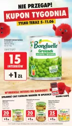 Gazetka promocyjna Intermarche - Gazetka Intermarche - Gazetka - ważna od 11.06 do 11.06.2025 - strona 42 - produkty: Piec, Ser, Bonduelle, Cieciorka, Orka, Groszek, Kukurydza