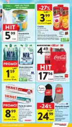 Gazetka promocyjna Intermarche - Gazetka Intermarche - Gazetka - ważna od 11.06 do 11.06.2025 - strona 5 - produkty: Ciastka, Nałęczowianka, Top, Pasta do zębów, Karp, Coca-Cola, Skarpetki, Mascarpone, Lacalut, Syrop, Brzoskwinie, Woda mineralna, Woda, Mango