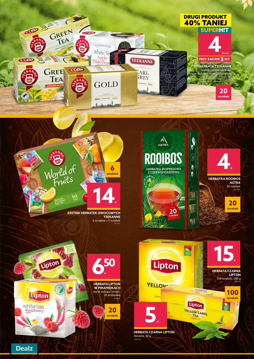 Gazetka promocyjna Dealz - NOWY KATALOG KAW I HERBATJESIENNA ROZGRZEWKA - ważna 26.09 do 08.10.2022 - strona 2 - produkty: Fa, Herbata, Herbata czarna, Lipton