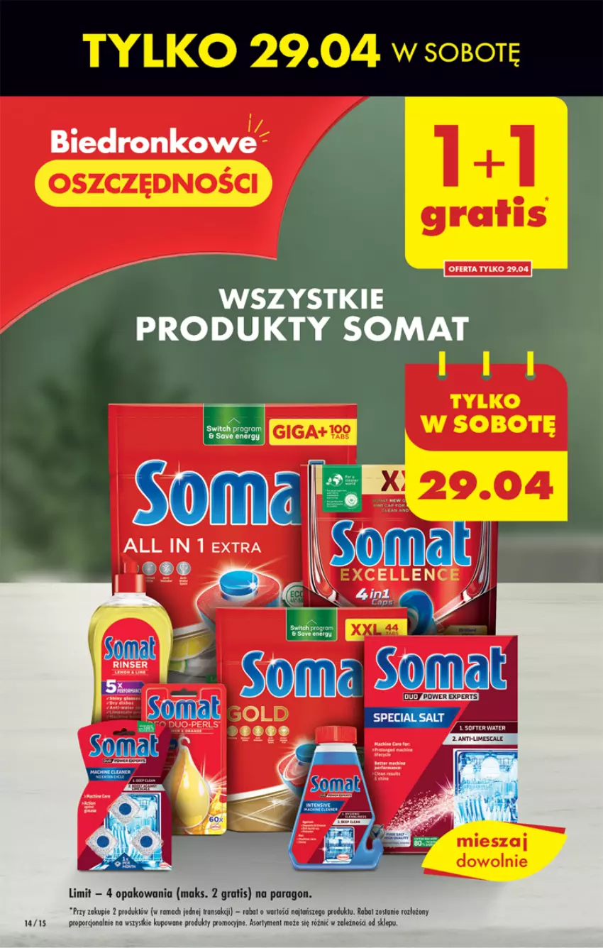 Gazetka promocyjna Biedronka - ważna 27.04 do 03.05.2023 - strona 14 - produkty: Dron, Gra, Por, Ser, Somat, Tran