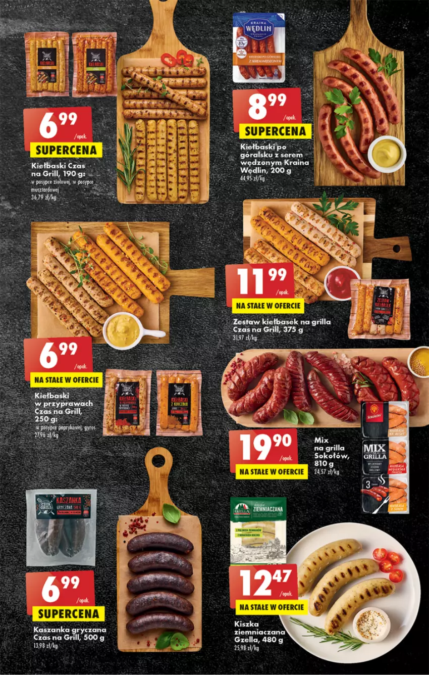 Gazetka promocyjna Biedronka - ważna 27.04 do 03.05.2023 - strona 29 - produkty: Grill, Gry, Kasza, Kaszanka, LG, Mus, Ser, Sito