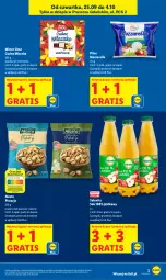 Gazetka promocyjna Lidl - Lidl w Pruszczu Gdańskim - Gazetka - ważna od 04.10 do 04.10.2025 - strona 3 - produkty: Mozzarella, Pistacje, Sok, Gra, Wazon, Pilos, Mleczko