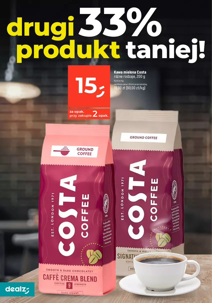 Gazetka promocyjna Dealz - MAKE A DEALZ - ważna 11.04 do 17.04.2024 - strona 14 - produkty: Bułeczki, Cappuccino, Ciastka, Herbata, Kawa, Kawa mielona, Teekanne