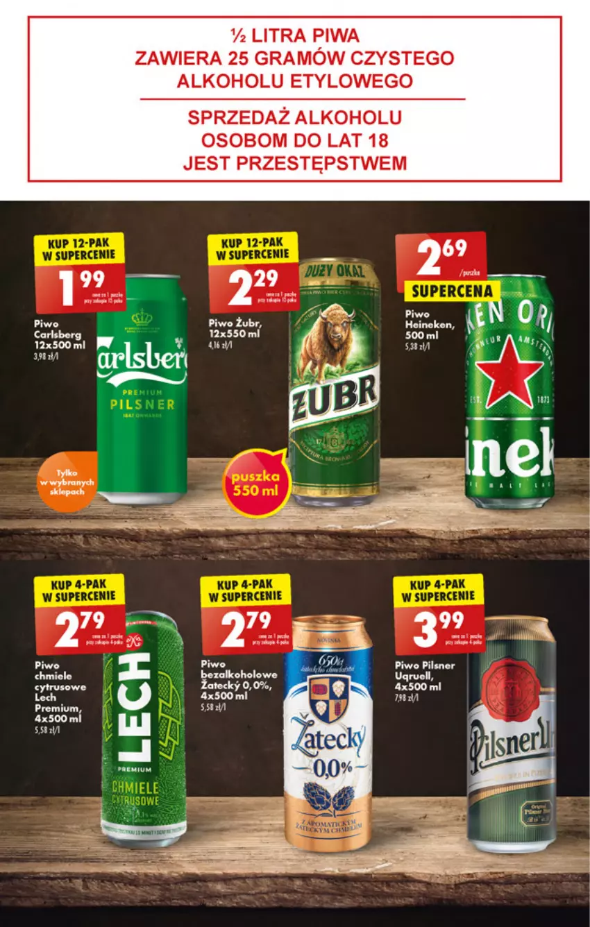 Gazetka promocyjna Biedronka - W tym tygodniu - ważna 10.03 do 16.03.2022 - strona 53 - produkty: Carlsberg, Gra, Heineken, JBL, Piwa, Piwo