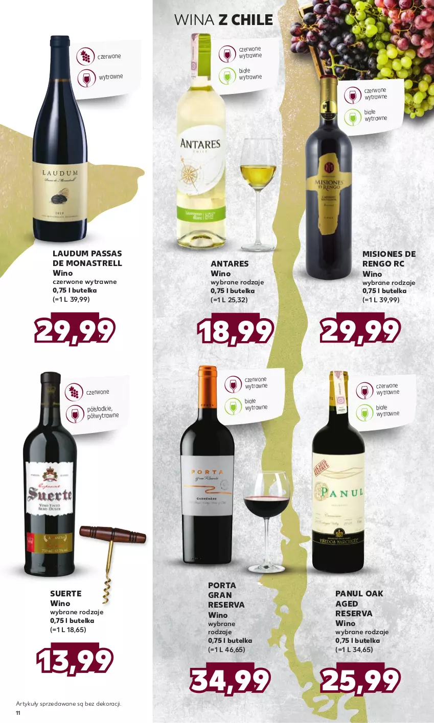 Gazetka promocyjna Kaufland - Barek Kauflandu - ważna 19.10 do 31.10.2023 - strona 11 - produkty: Gra, Por, Ser, Wino, Wino czerwone