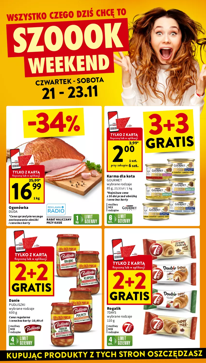 Gazetka promocyjna Intermarche - Gazetka Intermarche - ważna 21.11 do 27.11.2024 - strona 4 - produkty: Duda, Gra, Ogonówka, Pudliszki, Rogal