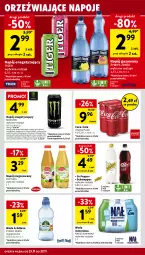 Gazetka promocyjna Intermarche - Gazetka Intermarche - Gazetka - ważna od 27.11 do 27.11.2024 - strona 32 - produkty: Piwo, Nałęczowianka, Gin, Cif, Coca-Cola, Napoje, Warka, LANA, Fortuna, Tiger, Schweppes, Napój gazowany, Woda mineralna, Napój niegazowany, Woda, Mango, Napój