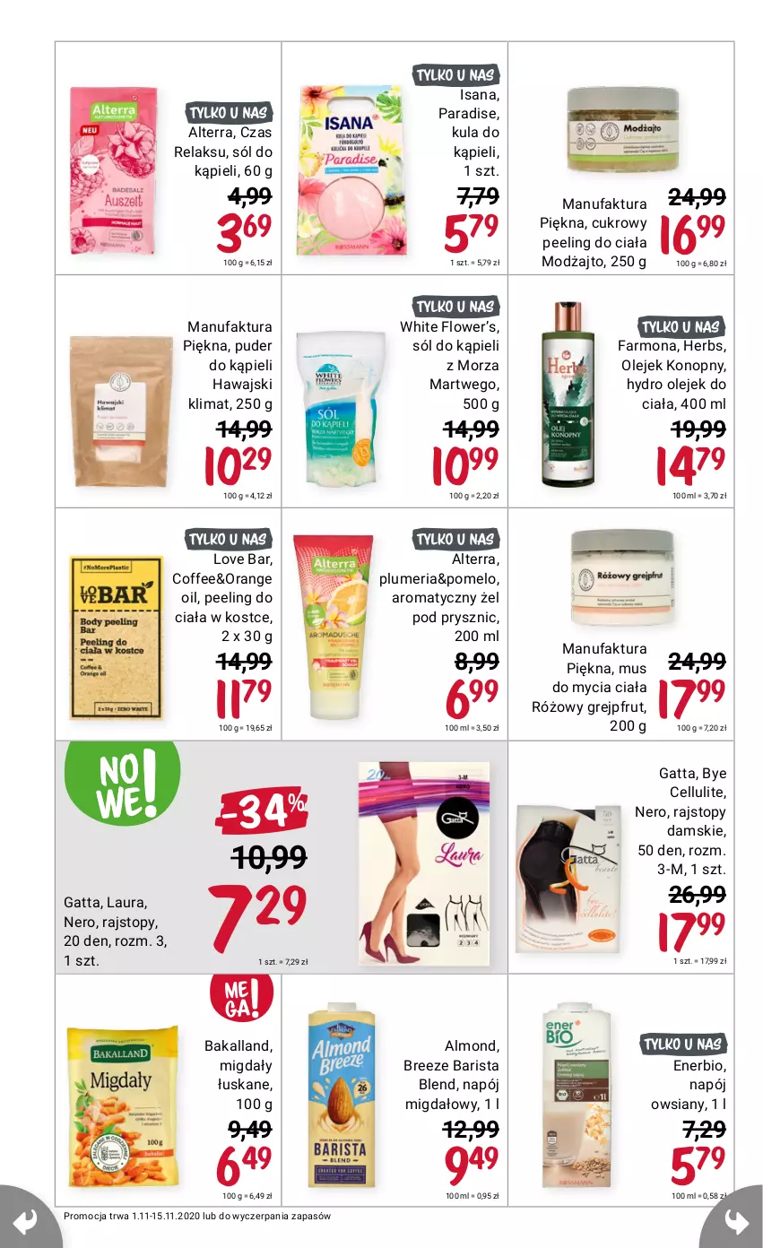 Gazetka promocyjna Rossmann - 1 Listopad - ważna 01.11 do 15.11.2021 - strona 12 - produkty: Alterra, Fa, Gatta, Isana, Laur