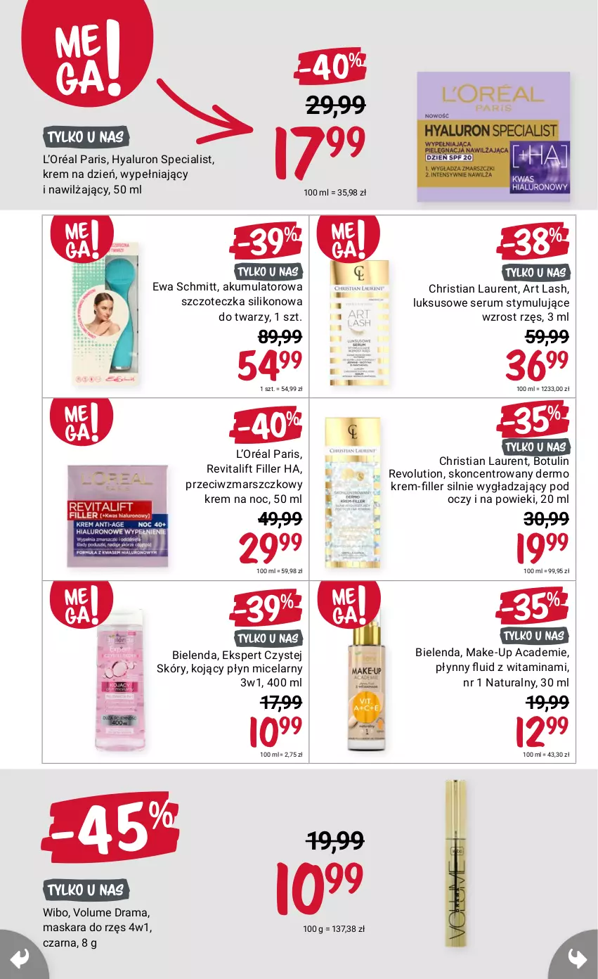 Gazetka promocyjna Rossmann - 1 Listopad - ważna 01.11 do 15.11.2021 - strona 2 - produkty: Bielenda, L’Oréal, Rama, Wibo