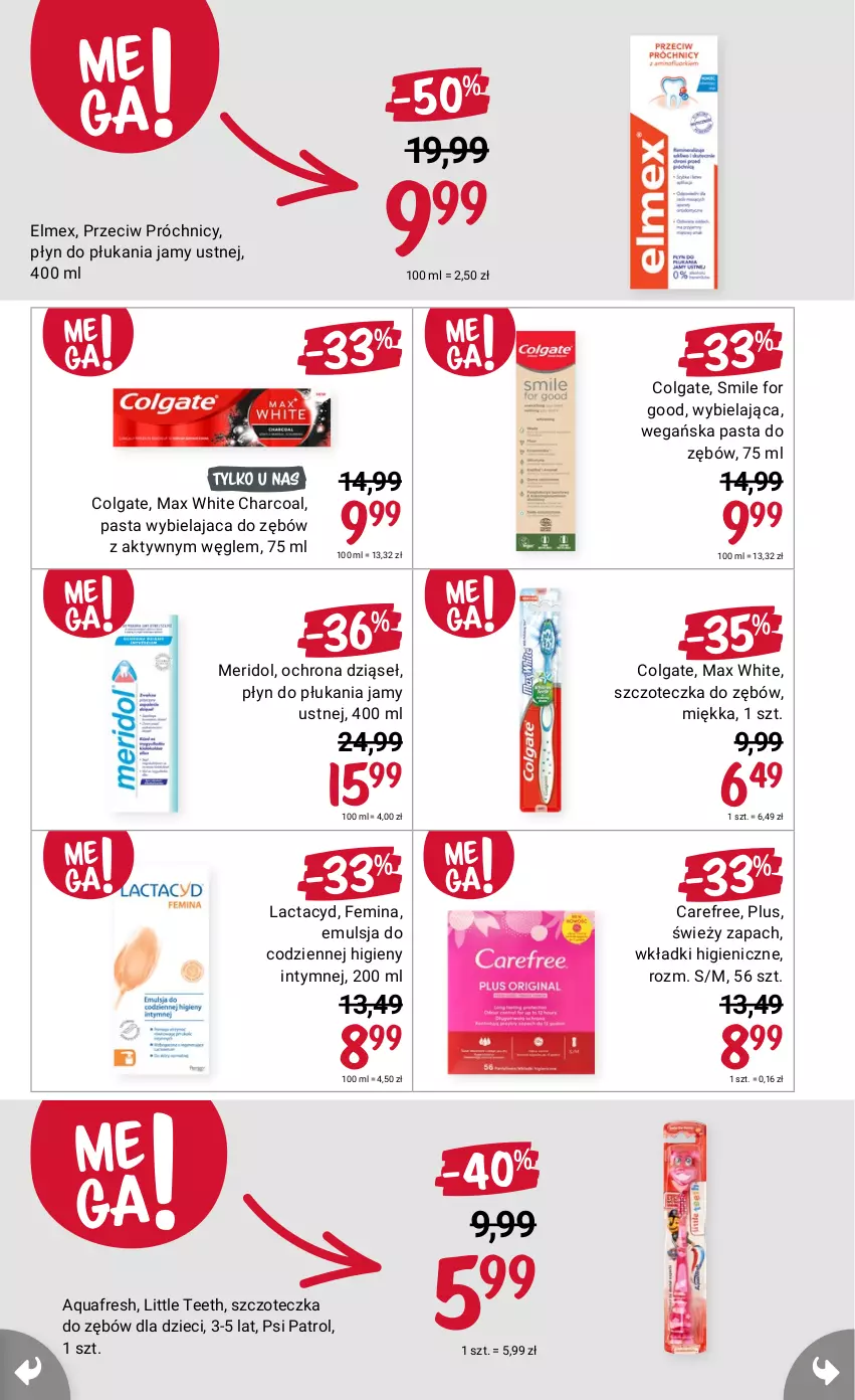 Gazetka promocyjna Rossmann - 1 Listopad - ważna 01.11 do 15.11.2021 - strona 3 - produkty: Carefree, Colgate, Lactacyd, LG