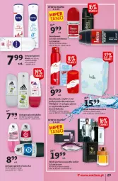 Gazetka promocyjna Auchan - Małe ceny Hipermarkety - Gazetka - ważna od 08.09 do 08.09.2021 - strona 29 - produkty: Malizia, Old Spice, Dezodorant, Adidas, Woda, Antyperspirant, Nivea