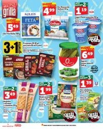 Gazetka promocyjna Topaz - Gazetka - Gazetka - ważna od 30.04 do 30.04.2025 - strona 4 - produkty: Mozzarella, Prymat, Top, Sos, Ser, HELCOM, Ogórki konserwowe, Jogurt, Mlekovita, Sałat, Bagietka, Galbani, Feta, Kamis, Knorr, Mleko