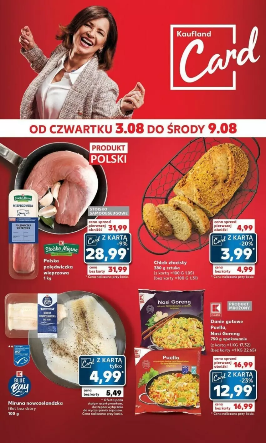 Gazetka promocyjna Kaufland - ważna 07.08 do 09.08.2023 - strona 10 - produkty: Chleb, Fa, Miruna