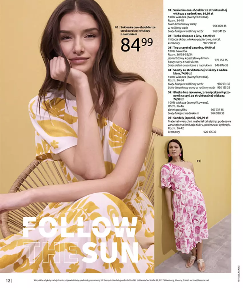 Gazetka promocyjna Bonprix - URLOPOWE NIEZBĘDNIKI - ważna 17.06 do 28.07.2025 - strona 14 - produkty: Fa, Gra, Kret, Rama, Sandał, Top