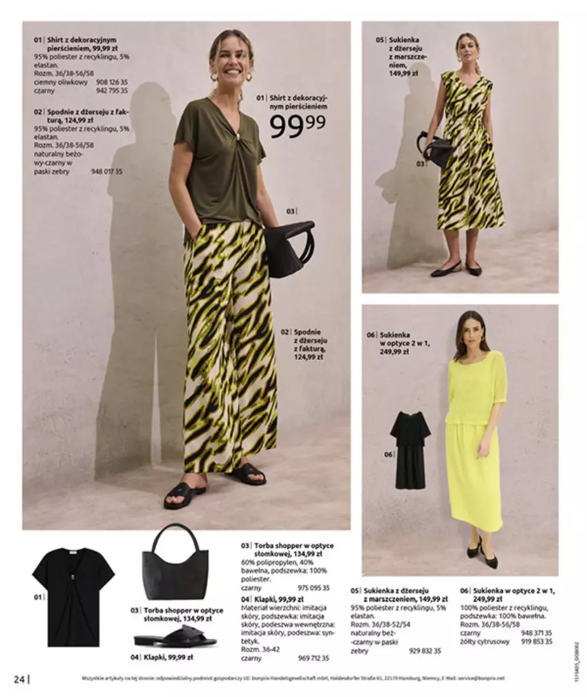 Gazetka promocyjna Bonprix - URLOPOWE NIEZBĘDNIKI - ważna 17.06 do 28.07.2025 - strona 26 - produkty: Fa, Klapki, Mars, Sukienka