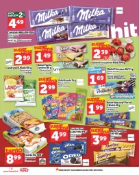 Gazetka promocyjna Topaz - Gazetka - Gazetka - ważna od 26.02 do 26.02.2025 - strona 18 - produkty: Ciastka, Princessa, Top, Cukier, Wafle, Czekolada, Baton, Cukierki, Oreo, Milka, Fa