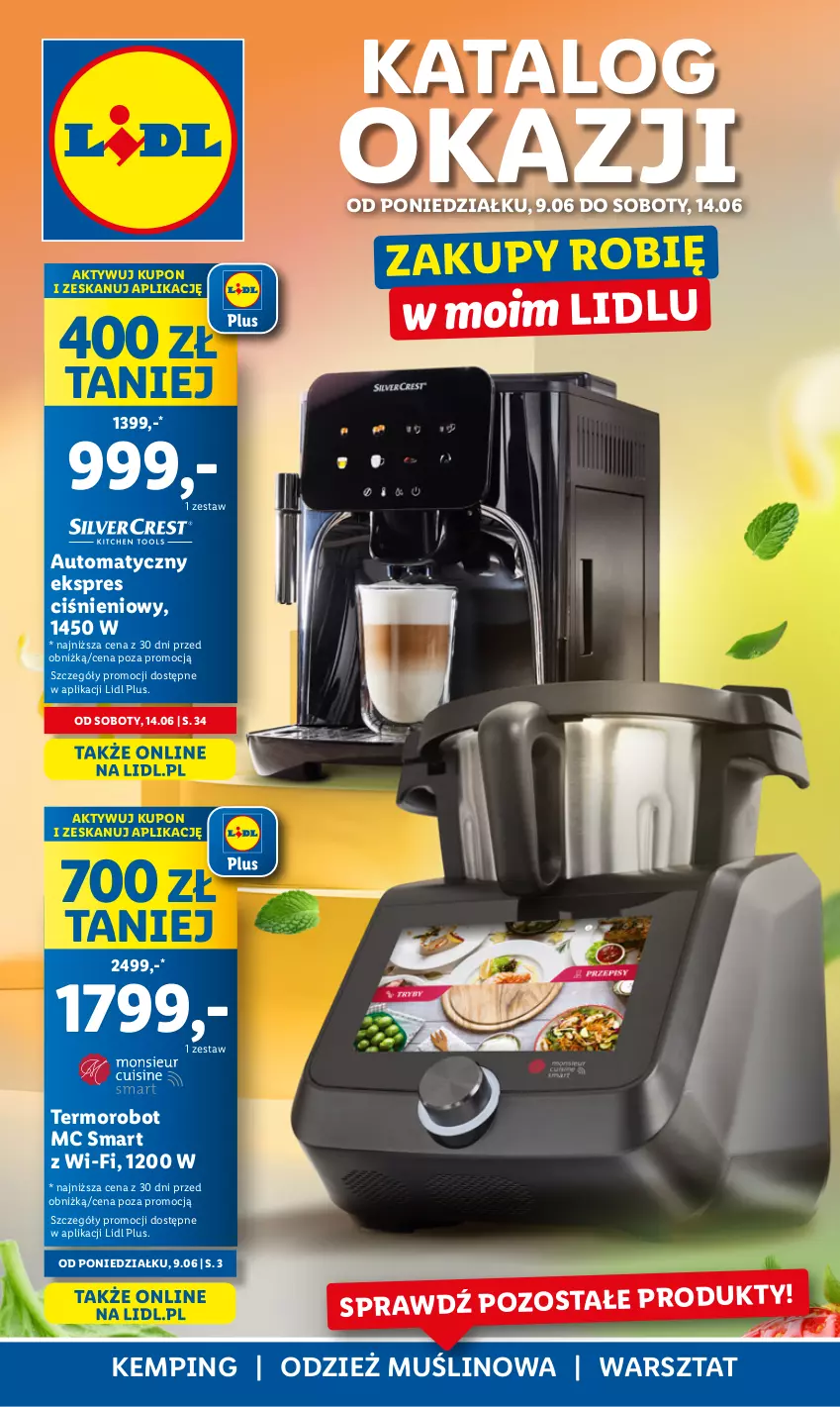 Gazetka promocyjna Lidl - GAZETKA - ważna 09.06 do 14.06.2025 - strona 1 - produkty: Robot