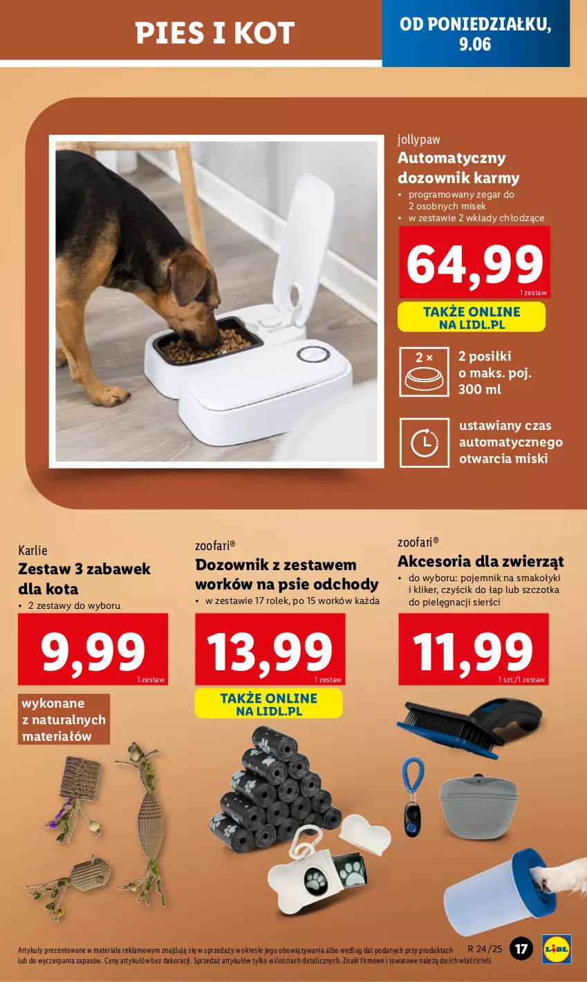 Gazetka promocyjna Lidl - GAZETKA - ważna 09.06 do 14.06.2025 - strona 25 - produkty: Dozownik, Fa, Gra, Pojemnik, Szczotka, Zegar