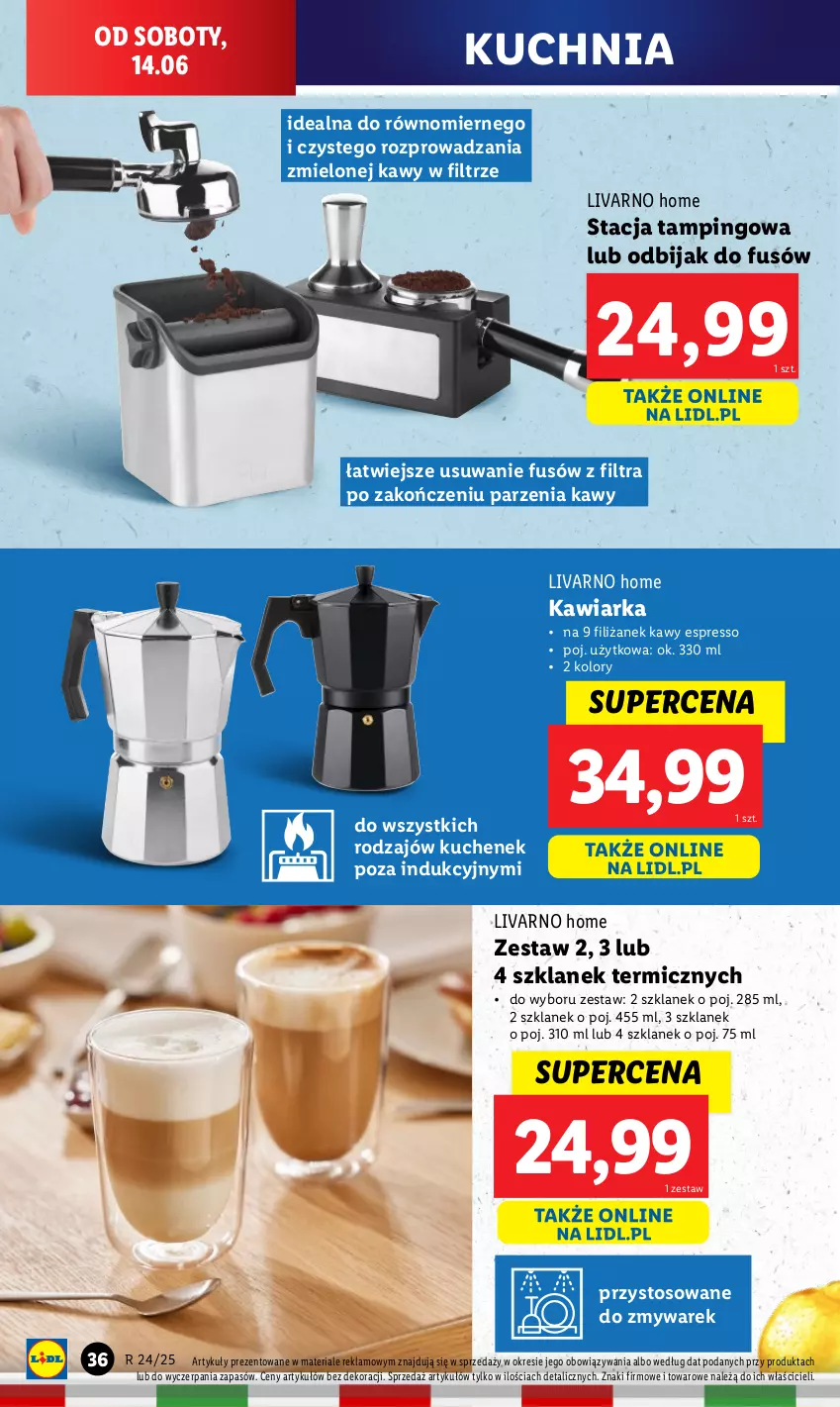 Gazetka promocyjna Lidl - GAZETKA - ważna 09.06 do 14.06.2025 - strona 48 - produkty: Ivar, Kawiarka, Kuchnia