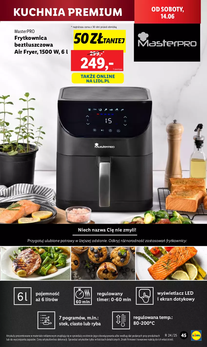 Gazetka promocyjna Lidl - GAZETKA - ważna 09.06 do 14.06.2025 - strona 57 - produkty: Gra, Kuchnia, Ryba, Stek
