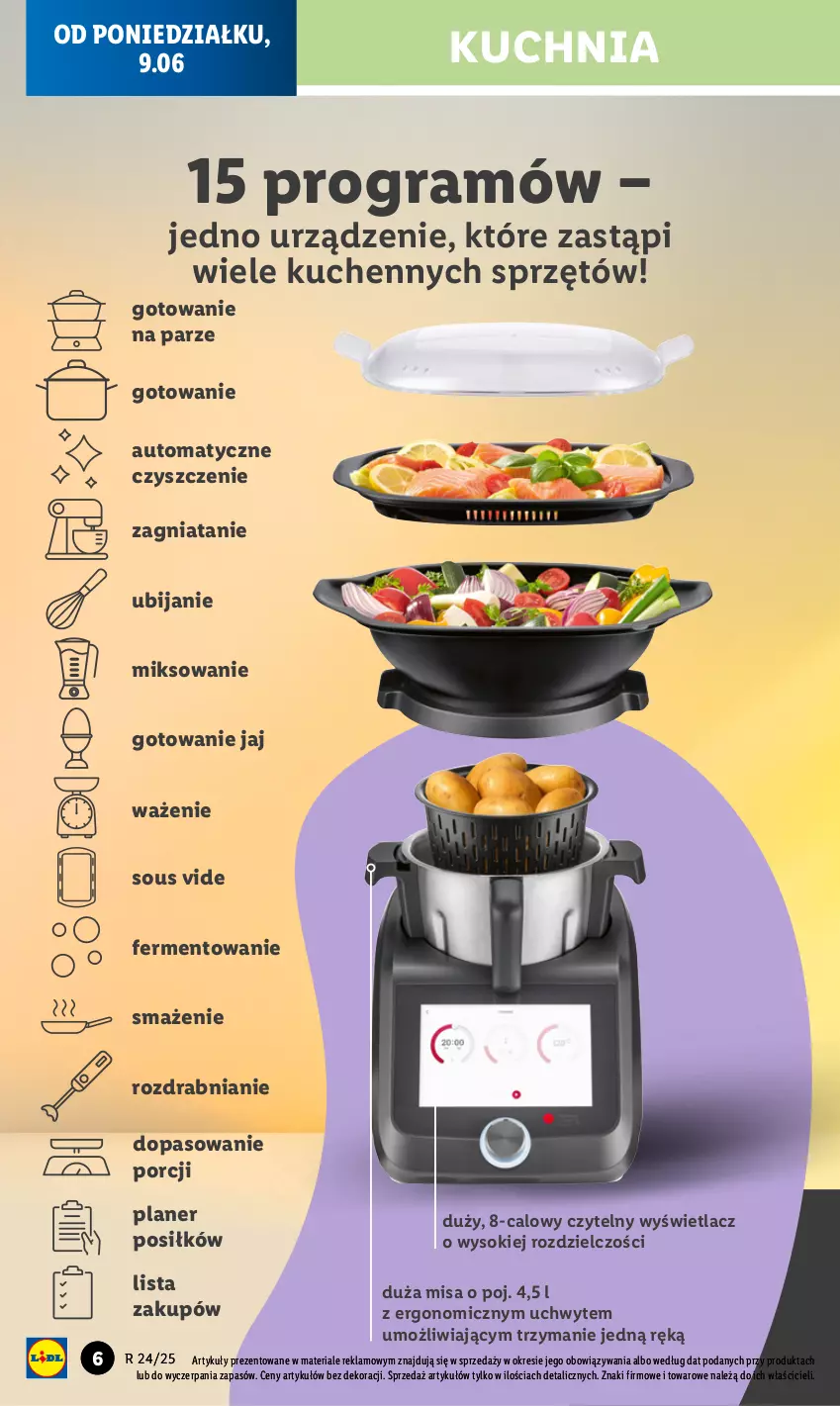 Gazetka promocyjna Lidl - GAZETKA - ważna 09.06 do 14.06.2025 - strona 8 - produkty: Gra, Kuchnia, Por, Sok