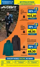 Gazetka promocyjna Lidl - GAZETKA - Gazetka - ważna od 14.06 do 14.06.2025 - strona 20 - produkty: Por, Kurtka, Plecak, Spodnie