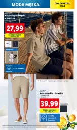Gazetka promocyjna Lidl - GAZETKA - Gazetka - ważna od 14.06 do 14.06.2025 - strona 33 - produkty: Sok, Szorty, Kosz, Koszulka, Moda