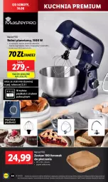 Gazetka promocyjna Lidl - GAZETKA - Gazetka - ważna od 14.06 do 14.06.2025 - strona 56 - produkty: Piec, Robot planetarny, Papier, Kuchnia, Trzepaczka, Mieszadło, Robot