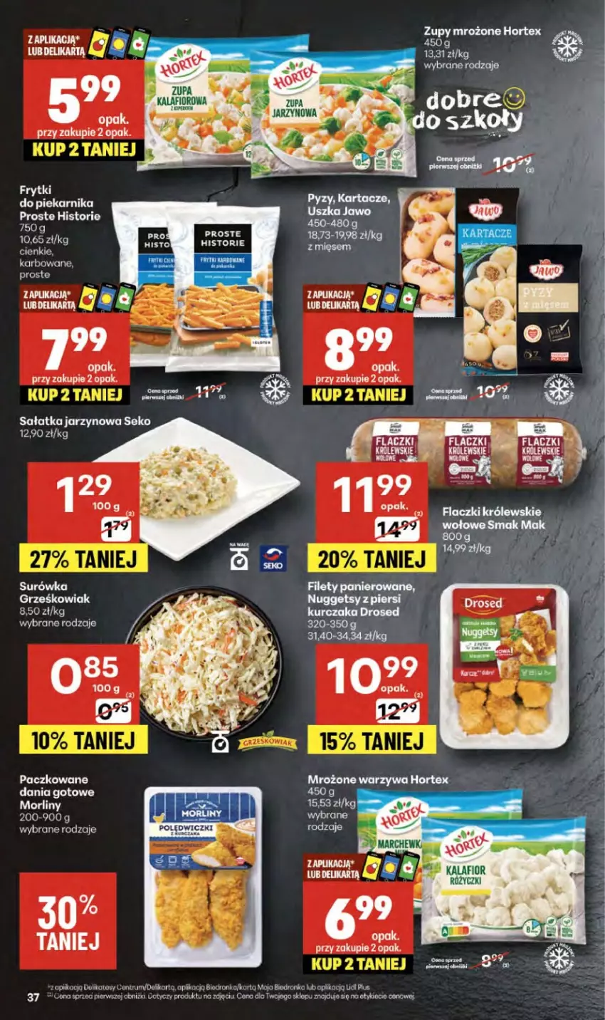 Gazetka promocyjna Delikatesy Centrum - Franczyza DC36 Czwartek - ważna 04.09 do 10.09.2025 - strona 37 - produkty: Dania gotowe, Dron, Hortex, Koc, Kurczak, Piekarnik, Rum, Sito