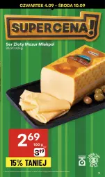 Gazetka promocyjna Delikatesy Centrum - Franczyza DC36 Czwartek - Gazetka - ważna od 10.09 do 10.09.2025 - strona 10 - produkty: Ser, Złoty Mazur