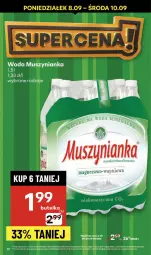 Gazetka promocyjna Delikatesy Centrum - Franczyza DC36 Czwartek - Gazetka - ważna od 10.09 do 10.09.2025 - strona 17 - produkty: Sok, Rum, Mus, Muszynianka, Woda, Magnez